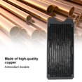 thumbnail image 4 of Intercambiador De Calor Sin Soldaduras Débiles Radiador De Cobre Negro De Bajo Ruido Líquido De Refrigeración Por Agua Para Equipos De Belleza Para Computadora Ccdes Otros, 4 of 8