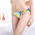 thumbnail image 4 of Bigersell Underwear Sets for Women Clearance Plus Size Cotton Underwear Women G-Strings Panty Style P-169 Nylon Period Panties Plus Size Thongs Briefs Mid Waist Women's Bikini Panties Multicolor S, 4 of 8