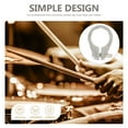 thumbnail image 3 of KONTONTY 1Set Cowbell Bracket Metal Cowbell Clip Simple Design for Drum Enthusiasts, 3 of 8