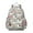 Shih Tzu Dog, variant on Yorkie Dog and Flower Florals Backpack for School,Cute School Bag,Schoolbag with Adjustable Shoulder Straps & Padded Back,13.4"x11"x4.7"