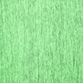 thumbnail image 1 of Ahgly Company Indoor Square Solid Emerald Green Modern Area Rugs, 4' Square, 1 of 4