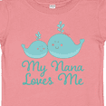 thumbnail image 4 of Inktastic My Nana Loves Me Boys or Girls Baby T-Shirt, 4 of 5
