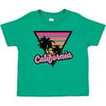 thumbnail image 3 of Inktastic California with Triangle and Palm Trees Boys or Girls Baby T-Shirt, 3 of 5