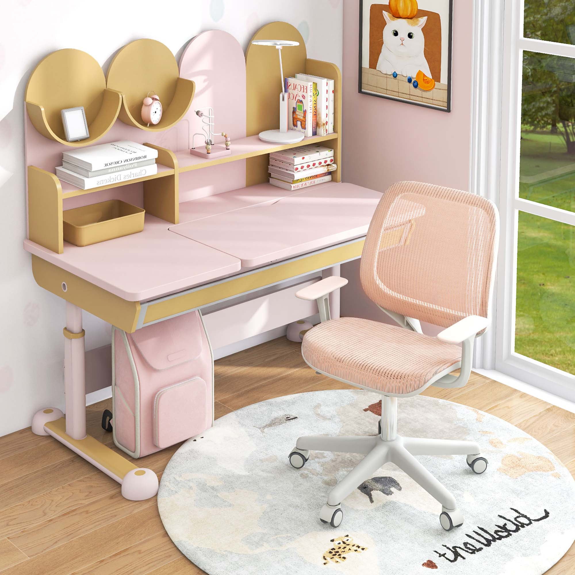 Kids computer desk chair discount
