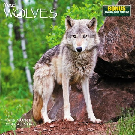 Mead Wall Calendar Wolves