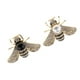 thumbnail image 4 of Broche de abeja con cristales de imitación y perlas sintéticas. Negro, 4 of 9