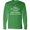 Kelly Green, variant on I Roll my Eyes at Your New Years Resolutions Long Sleeve T-Shirt