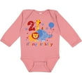 thumbnail image 3 of Inktastic Safari 2nd Birthday Boys or Girls Long Sleeve Baby Bodysuit, 3 of 5