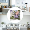 thumbnail image 5 of nygtbtfer Throw Pillow Pack of 2, of a Posy of Rural Meadow Blossoms Soulful Nature Theme, Zippered Double-Side Digital Print Decor, ", Multicolor White, 5 of 7