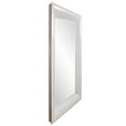thumbnail image 6 of Tyler Dillon Round Rustic Stone Gray Wood Framed Beveled Wall Mirror 40.5"D, 6 of 6