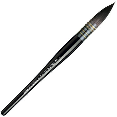 Da Vinci Casaneo Quill Liner Brush Set - Sizes 0 & 2, Wavy Fibers For Watercolor, Acrylic & Ink