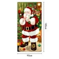 thumbnail image 5 of harmtty Reusable Christmas Decor Christmas Door Festive Door Hanging Blanket for Holiday Home Decor, 5 of 8