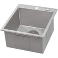 thumbnail image 5 of Ruvati RVH8006 18 x 20 Inch Drop-in Stainless Steel Kitchen Sink Single Bowl, 5 of 7