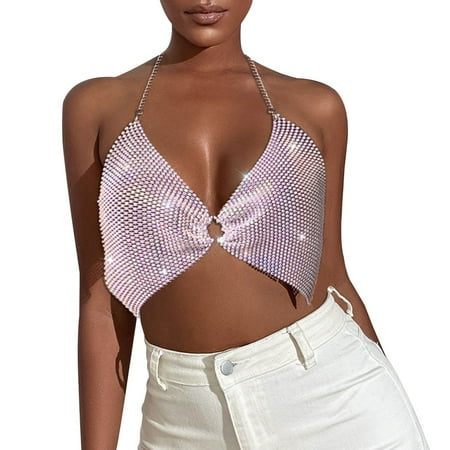 

Women s Flash Drill Mesh Super Flash Top Vest