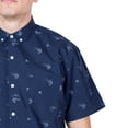 thumbnail image 6 of Men’s Fishing & Shark Button Up Shirt – Funny Fish Print Short Sleeve Top – Casual Vacation Gift for Him, 6 of 6