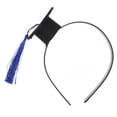 thumbnail image 1 of Mini diadema con birrete de graduación para decoración de graduación, diadema de graduación para selfies de graduación y accesorios para disfraces, 1 of 8