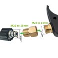thumbnail image 3 of Nettoyeur Haute Pression 3000 PSI 5 Buses de Pulvérisateur Raccords M22 Laveuse, 3 of 7