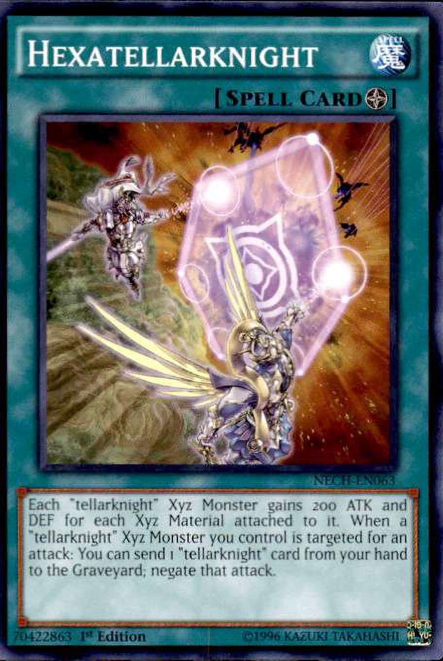 YuGiOh The New Challengers Common Hexatellarknight NECH-EN063