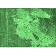 thumbnail image 1 of Ahgly Company Indoor Rectangle Oriental Emerald Green Industrial Area Rugs, 2' x 5', 1 of 4