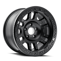 17x9 Dirty Life 9314 Canyon Race BEADLOCK Matte Black Wheel 5x5 (-12mm)