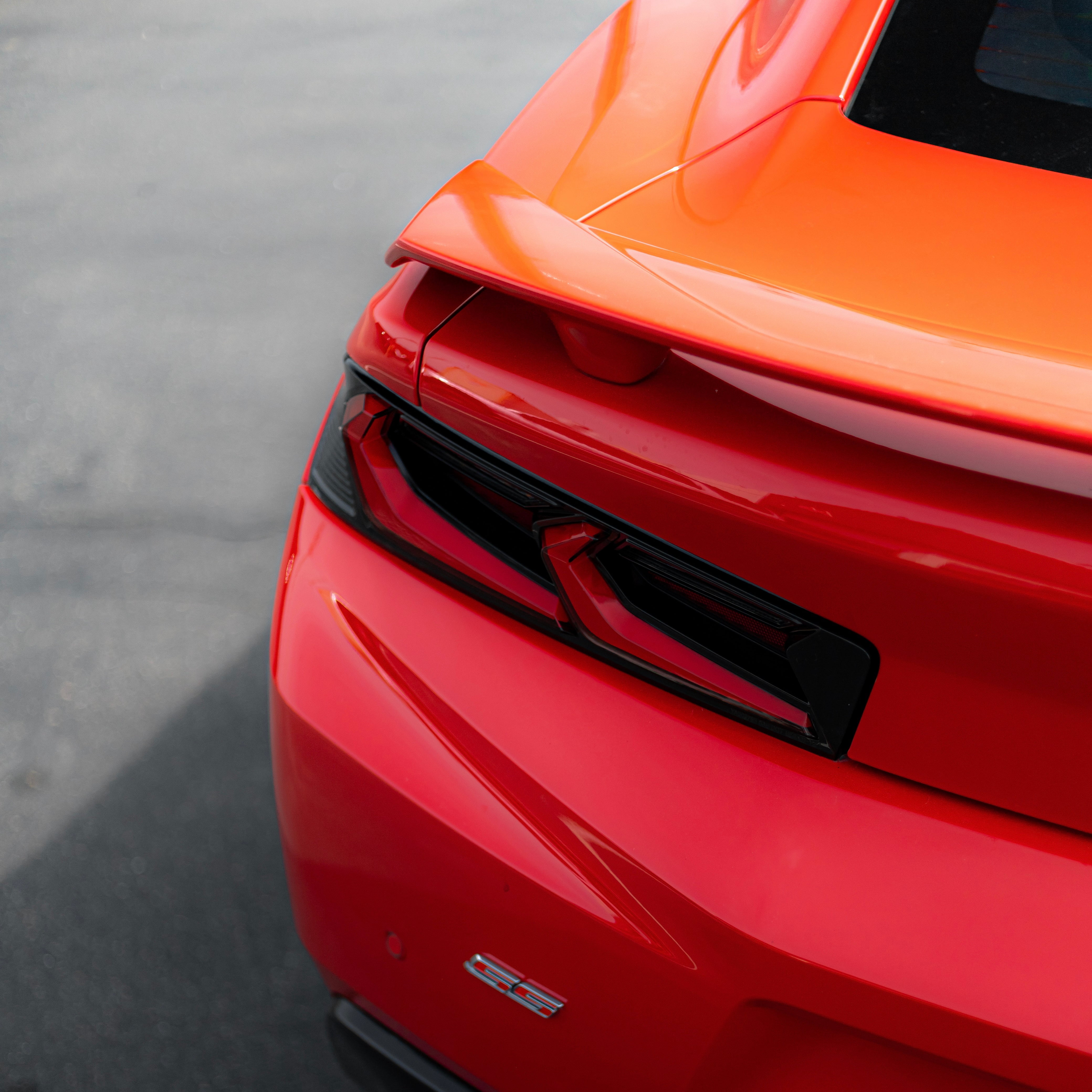 Auto Addict Velox LED Taillights for 2016-2018 Chevy Camaro – Gloss Black with Red Lens, 2-Pack