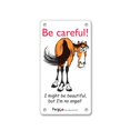 thumbnail image 1 of Fergus 3618-W105 Dont Feed Stall Sign, 1 of 1