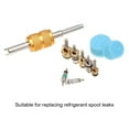 thumbnail image 2 of 63 Pieces/Kit Copper Car Air Conditioning Valve Repair Replacing Core Detachable Professional Universal Replacement Components Accessories, 2 of 8