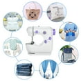 thumbnail image 2 of Mistaha Sewing Machine Portable Sewing Machines Double Thread & Speed with Cutter & Light Auto-rewind Foot Pedal Operation Electric Household Multifunction Sewing Machine, 2 of 8