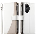 thumbnail image 1 of Funda cartera GANGXUN para Xiaomi POCO F7 5G , cuero PU con tarjetero, cremallera, correa de mano, soporte y protección 495°, 1 of 6