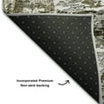 thumbnail image 3 of Addison Rugs Mayfield Washable Transitional Modern Taupe Rectangle Rug, 8' x 10', 3 of 6