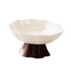 thumbnail image 4 of Frutero de pie alto Bandeja de frutas Plato de dulces minimalista Escurridor Mostrador de cocina para M blanco, 4 of 9