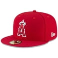 thumbnail image 1 of Gorra New Era MLB 59FIFTY Team Color Los Angeles Angels 7 3/4, 1 of 6