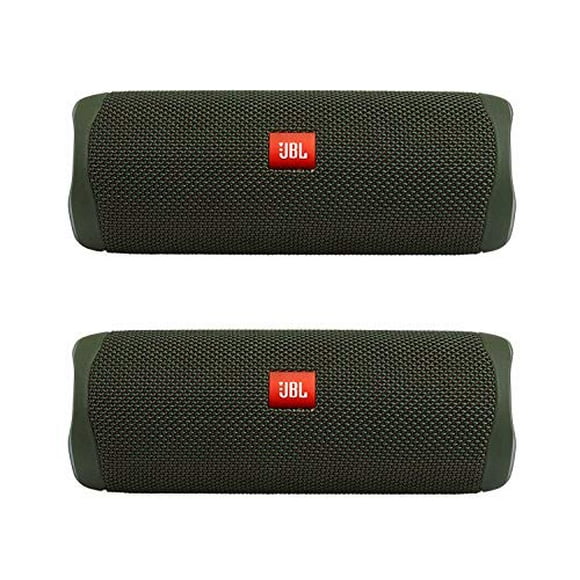 Paquete JBL Flip 5, verde (paquete de 2)