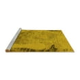 thumbnail image 2 of Ahgly Company Machine Washable Indoor Rectangle Oriental Yellow Industrial Area Rugs, 4' x 6', 2 of 4