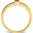 thumbnail image 3 of 14K Yellow Gold Family Jewelry Diamond Semi-Set Ring (Size 7) Made In China xmr42/1, 3 of 5