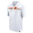 thumbnail image 2 of Men's Fanatics White Cleveland Browns Big & Tall Sublimated Polo, 2 of 3