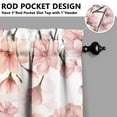 thumbnail image 5 of Kitchen Curtains and Valance Set 36 Inch Tier Pioneer Colorful Floral 3 Pieces Set Dining Room Small Curtain Drapes Cafe Curtains Valance for Home Decor Rod Pocket, 5 of 6