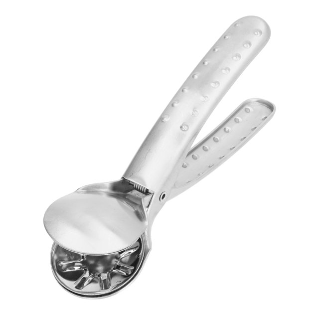 Alicates de acero inoxidable para cascanueces, abridor de nueces multifuncional de metal para cocina, color plateado