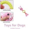 thumbnail image 4 of Three-in-One Puppy Toys，Multi-Functional Dog Toys for Aggressive Chewers，Dog Chew Toy for Teething and Cleaning,Squeaky Dog Toys，Suitable for Corgi, French Bulldog, 4 of 8