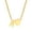 A, variant on A-Z Alphabet Necklace for Women Stainless Steel 26 Letter Love Heart Pendant Jewelry Chain for Birthday Anniversary J