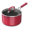 thumbnail image 1 of Ninja Foodi NeverStick Vivid 3 1/2-Quart Saucepan with Glass Lid, 1 of 3