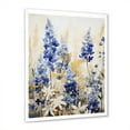 thumbnail image 2 of Designart "Uncomplicated Blue Bonnets Field" Blue Bonnets Picture Framed Wall Decor, 2 of 5