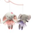 thumbnail image 3 of Crib Mobile Bedtime Originals Tiny Dancer Pink con animales, 3 of 7