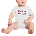 thumbnail image 2 of Made In Norway Funny Baby Bodysuit Boy Girl Clothes, 2 of 5