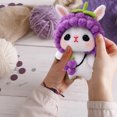 thumbnail image 3 of OULII Purple Needle Felting Kit for Beginners Crafting Fun with Felt Material Includes Tools and Supplies, 3 of 8