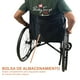 thumbnail image 2 of Silla De Ruedas Plegable De Lujo Compacta Todo Terreno Drive negro, 2 of 9