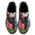 thumbnail image 2 of WeStVirginia Cardinal and Rhododendron Flower and Black Bear Shoes Sneakers Black Size 10.5, 2 of 7