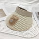 thumbnail image 4 of Sombrero para el sol con ventilador recargable por USB | Sombrero de verano transpirable de ala ancha con ventilador silencioso ajustable | Sombrero para correr, jardinería y exteriores que absorbe e, 4 of 5