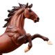 thumbnail image 5 of Estatua de caballo de pie Sunnimix estatuilla de caballo de resina marrón, 5 of 5
