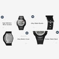 thumbnail image 4 of RELOJ DIGITAL, RELOJ DE SURF EXPOSICIÓN DE TIempO Dual 50m Impermeable para el Hogar para Hombres Mujeres, 4 of 7
